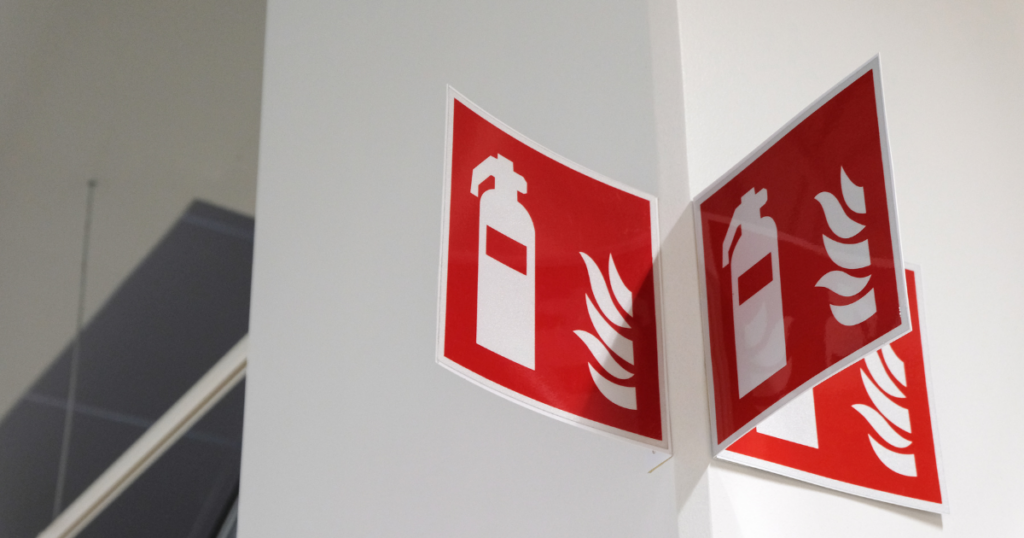 Fire Safety Equipment Signs