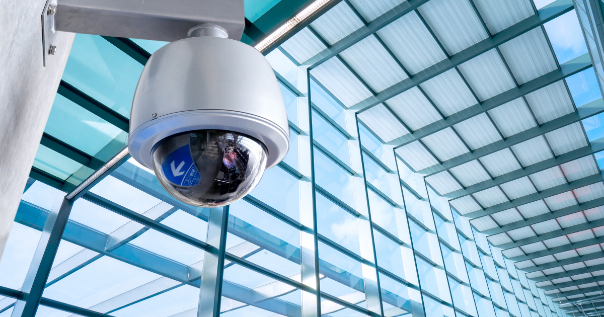commercial security camera installation