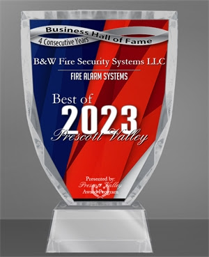 b&w fire alarm systems award 2023