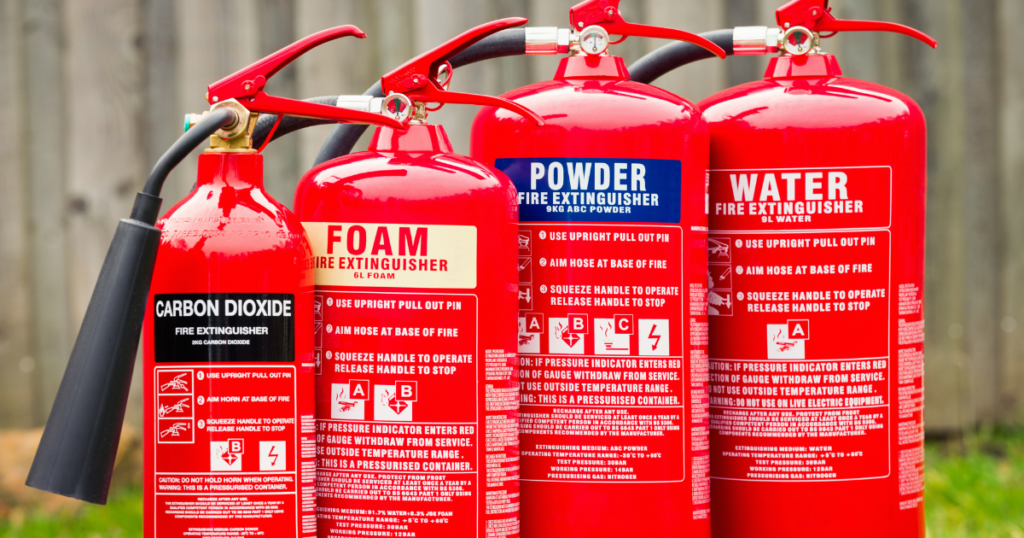 Different Types Of Fire Extinguishers